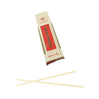White chopstick (1000 pairs/case) by Thunder Group – Bamboo, White, Pack of 1000, Model PLCS002