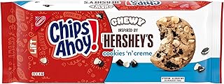 Chips Ahoy! Chewy Hershey's Cookies 'n' Creme Bar-Inspired Cookies, 9.58 oz | Certified Kosher