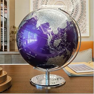 Globe, With Non-Slip Base for Adults Or Kids Diameter Globe Clear Text Marking