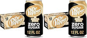 and Cream Soda Zero Sugar Soda by Dr Pepper – 12 Fl Oz (Pack of 24), brown, Pack of 24