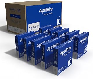 10 Water Panel Humidifier Filter Replacement for AprilAire Whole-House Humidifier Models 110, 220, 500, 500A, 500M, 550, 550A, 558 (Pack of 10)