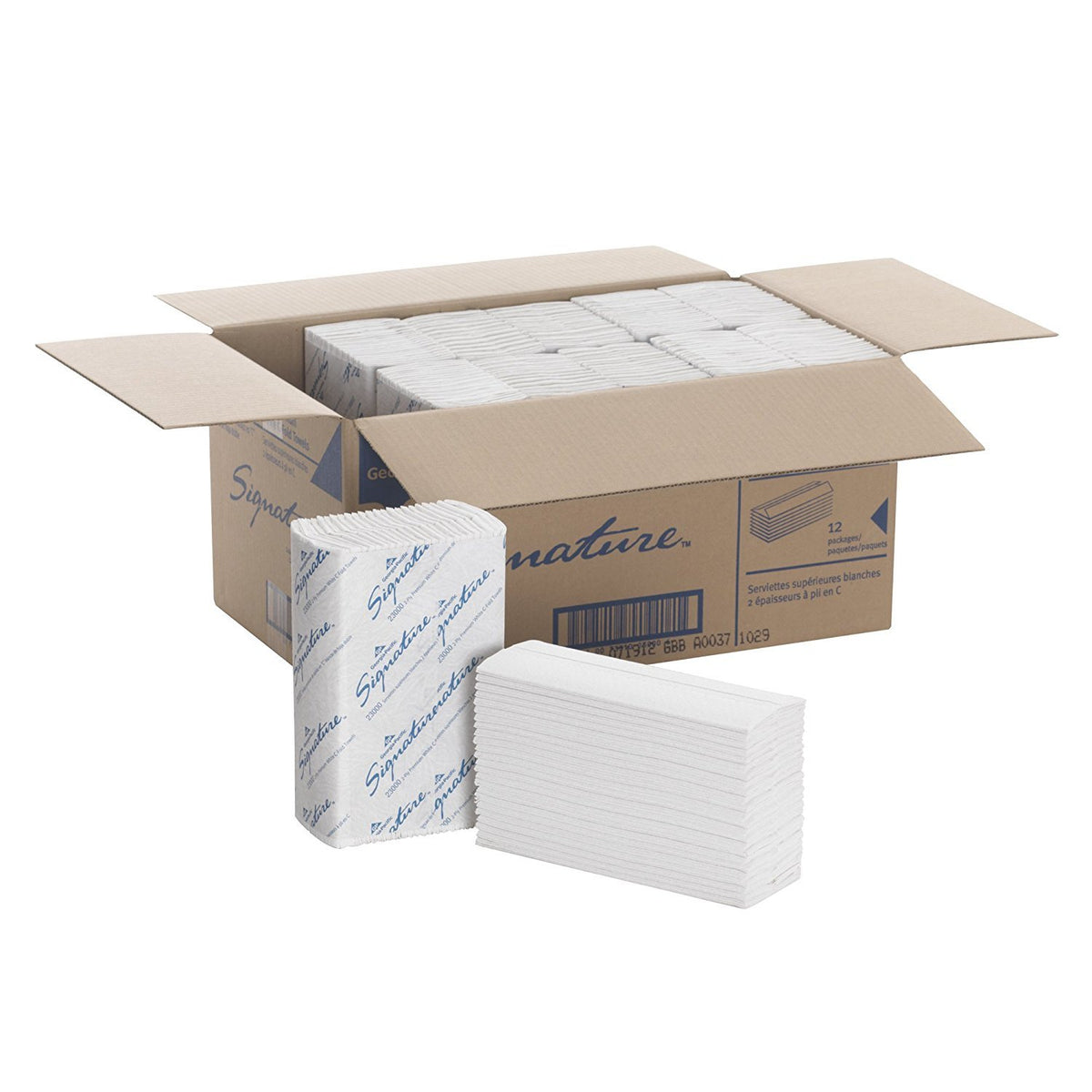 Georgia-Pacific 120 Count (Pack of 12) / White / 1 Paper Towels