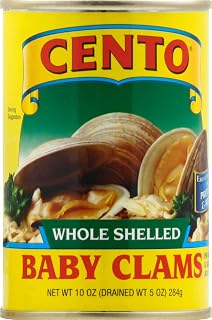 Cento Whole Baby Clams, 10 oz