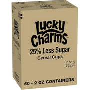 Cup, 25% Less Sugar, 2 oz (Pack of 60) by Lucky Charms – 2 Ounce (Pack of 60), Pack of 60