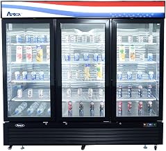 Atosa MCF8724GR Three Section Refrigerator Merchandiser, 87-7/8W x 31-1/2D x 81-1/4H