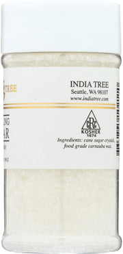 White Decorating Sugar by India Tree – 3.5 Ounce (Pack of 1), Bright White, Model 10211