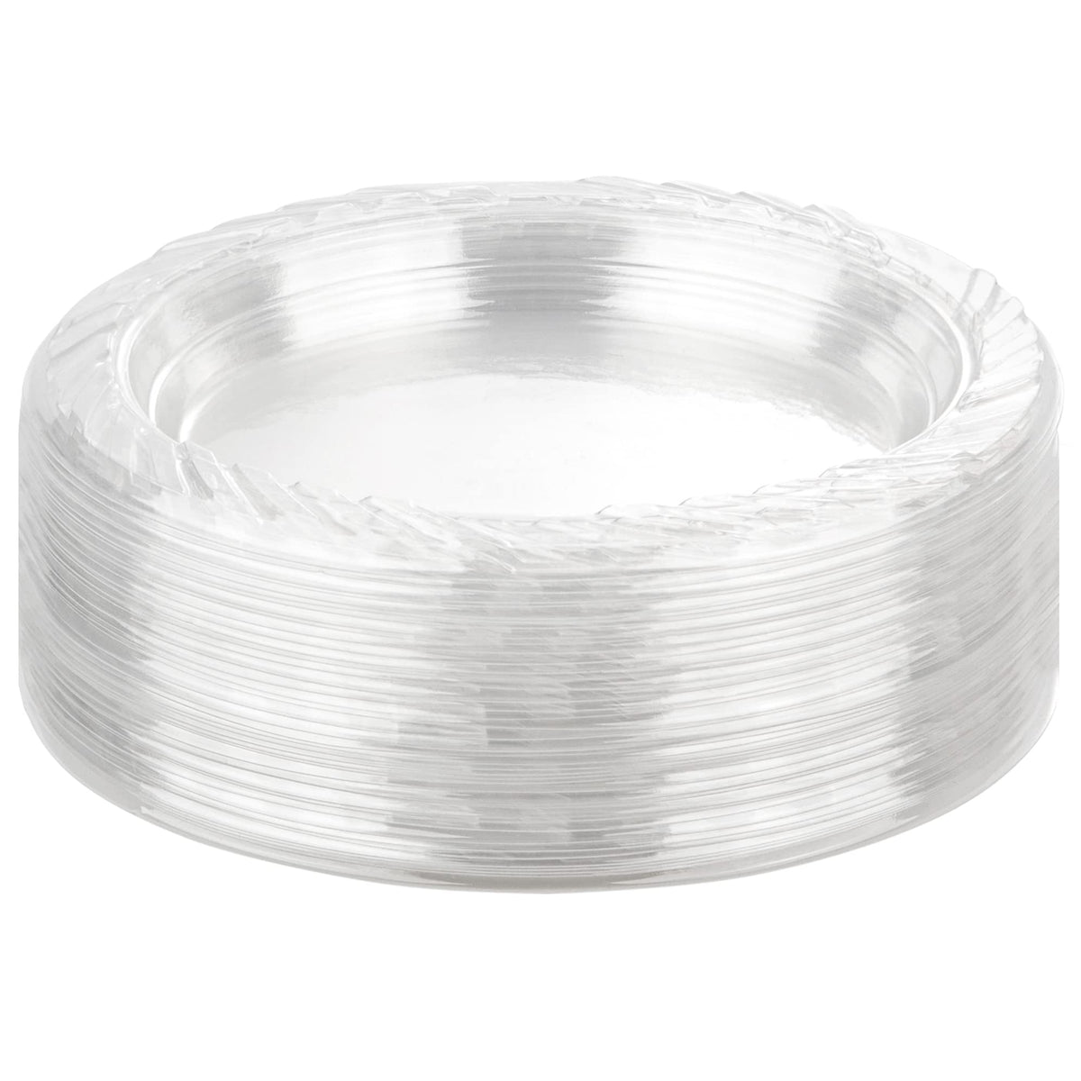 Stock Your Home 120 / 6 Inch / Transparent Plates
