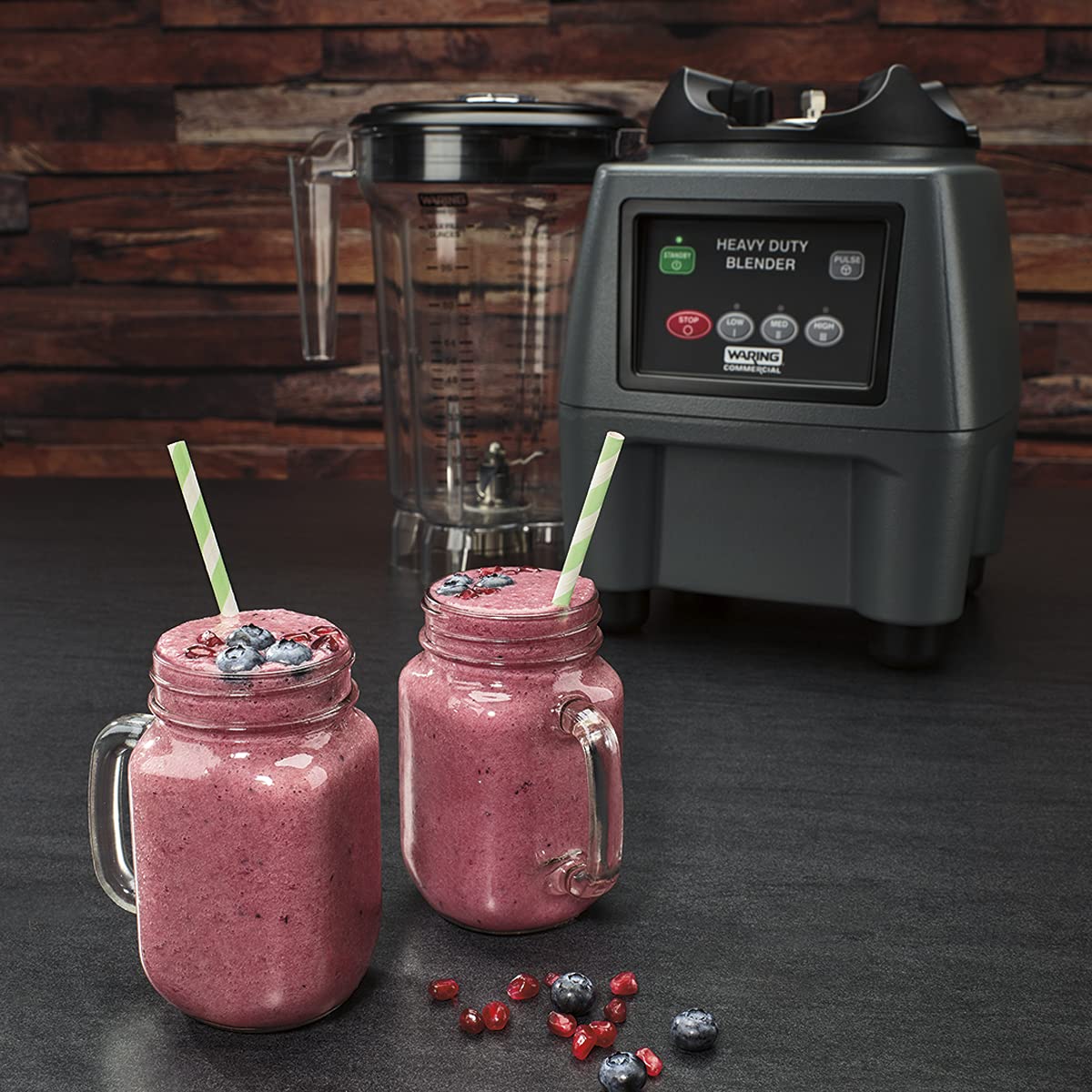 Base Unit for CB15 Blenders by Waring – Extra Large, 1.0 gallons, Aluminum, Gray, Model CB15BU
