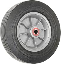 MAGLINER Hand Truck Replacement Wheel, Solid Rubber, 1 Pack