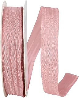 Reliant Ribbon Crinkle Iridescence, Mauve, 5/8 Inch, 25 Yards
