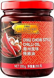 Lee Kum Kee Chiu Chow Chili Oil, 7.2-Ounce Jars (Pack of 4)