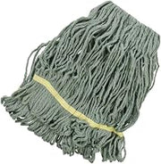 HUBERT Mop Head with 1 Headband 16 Ounce Green 4-Ply Blend, 3 per Case