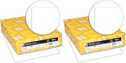 Neenah Index Cardstock, 8.5" x 11", 90 lb./163 gsm, White, Lightweight, 94 Brightness - EXTRA SHEETS, MORE VALUE! (91437), 300 Sheets (Pack of 2)
