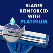 Gillette 25 Count (Pack of 1) / Blue / 25 Razors Plus Pivot Disposable Razors