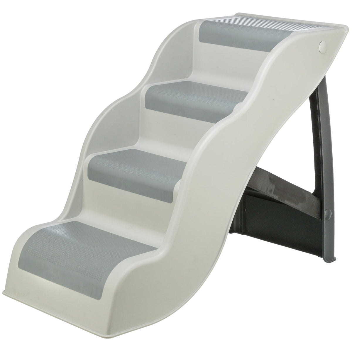 TRIXIE 15.2" W x 23.6" H / 4-Gray / 4 Step Stairs & Steps