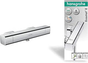 hansgrohe 15773000 Ecostat E Thermostatic Shower Mixer, Chrome