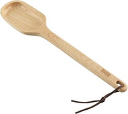 Kuhn Rikon Maple Wood Forked Serving Spoon, 12-Inch