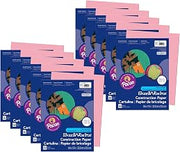 Prang Construction Paper, Pink, 9" x 12", 50 Sheets Per Pack, 10 Packs