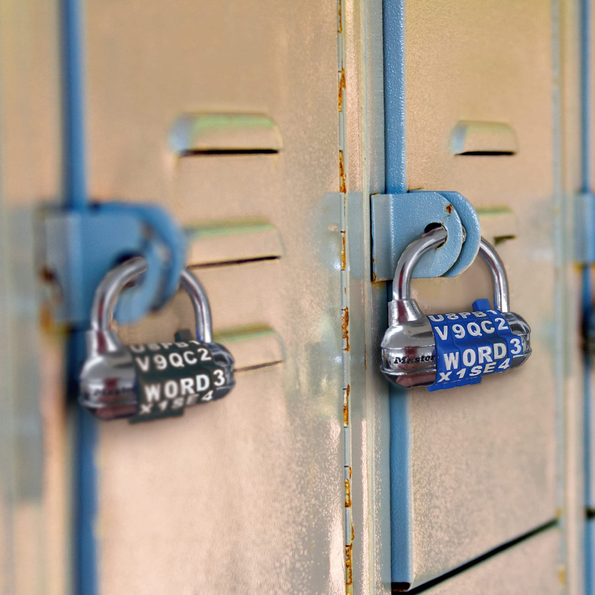 [Regular Import Goods] Word Variable Type Padlock by Master Lock – ブラック, Model 1534JADBLK