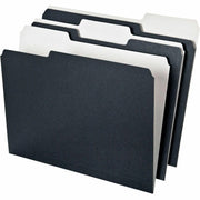 Top Tab File Folder by Pendaflex – 50 Count (Pack of 1), Pressboard, Black/White, Pack of 50, Model PFX16101