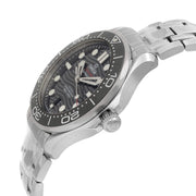 Seamaster Automatic Chronometer Black Dial Men's Watch by Omega – Silver, Model 210.30.42.20.01.001