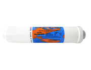 Calcite Inline Filter 2"x10" Calcite(Neutralization) Filter w/ 1/4"Female Thread by Omnipure – 1 Count (Pack of 1), calcite, White, Model K2548-BB