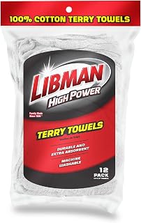 Libman Terry Towels 12 Pack