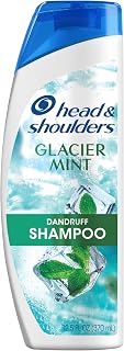 Head & Shoulders Anti-Dandruff Glacier Mint Shampoo, 12.5oz, Cooling, Itch Relief Dandruff Shampoo