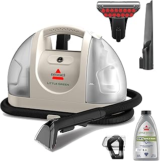 Bissell Little Green Multi-Purpose Portable Carpet Cleaner, 3353D | Exclusive specialty tools; car & auto detailing; Amazon Exclusive Limited Edition colorway