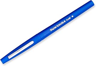 Paper Mate Flair Felt Tip Pen, Medium Point, Blue, 1 Count