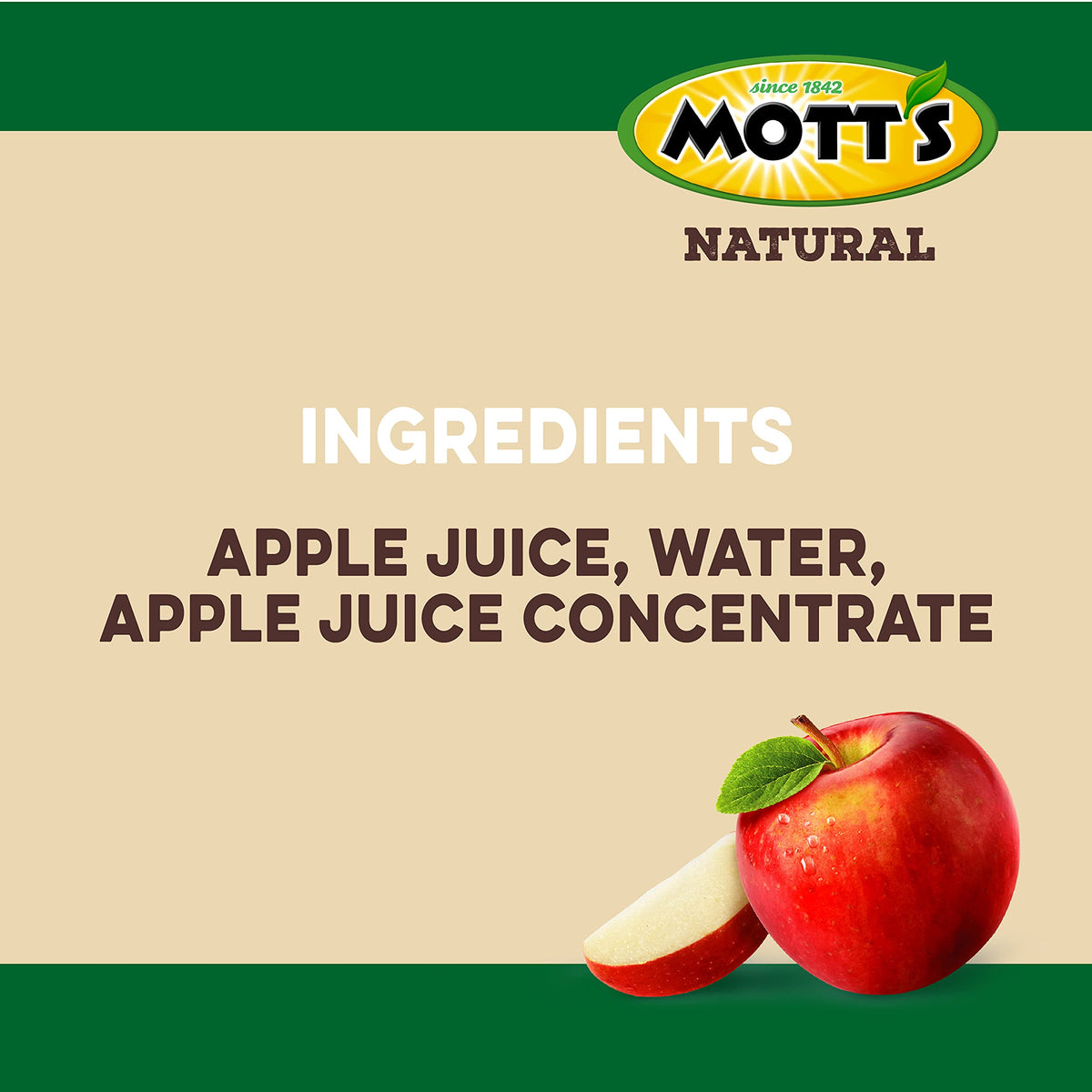 Apple Juice by Mott's – 64 Fl Oz (Pack of 8), Pack of 8