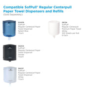 Georgia-Pacific Regular Capacity Dispenser / Regular Capacity / Black Commercial Paper Hand Towel Dispensers