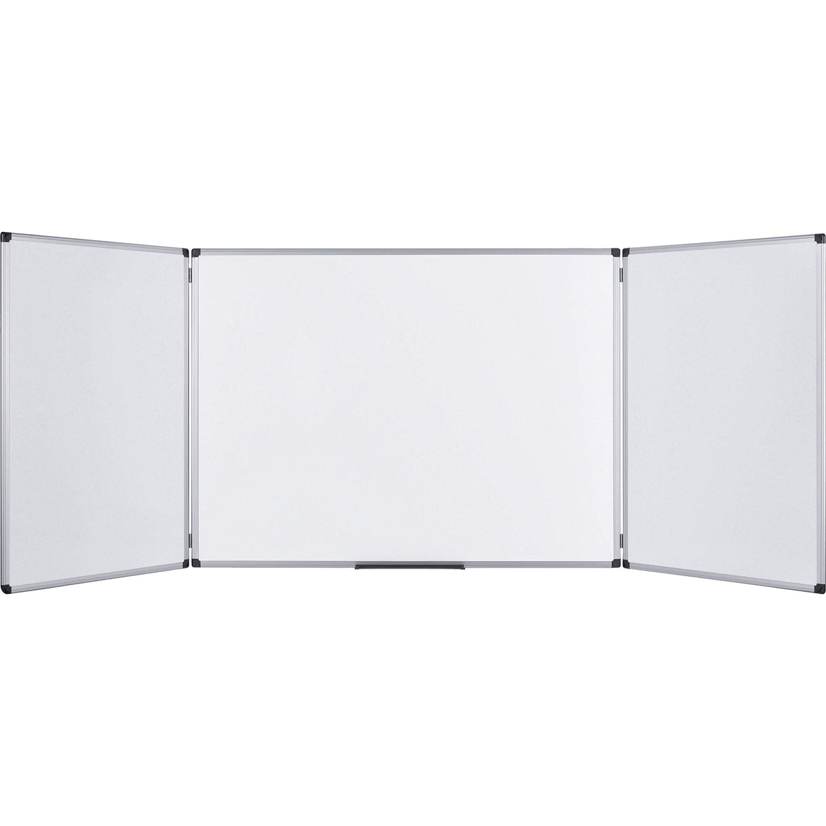 Trio Magnetic Whiteboard () by MasterVision – Metal, White, Model TR0202101170