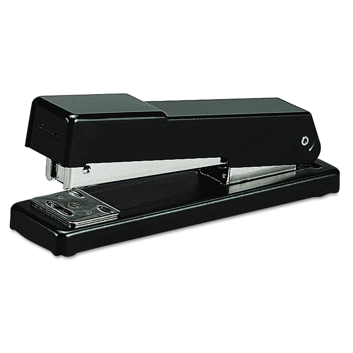 Compact Desk Stapler Pre Packed with 1000 Staples () by Swingline – Metal, Black, Model S7078911P