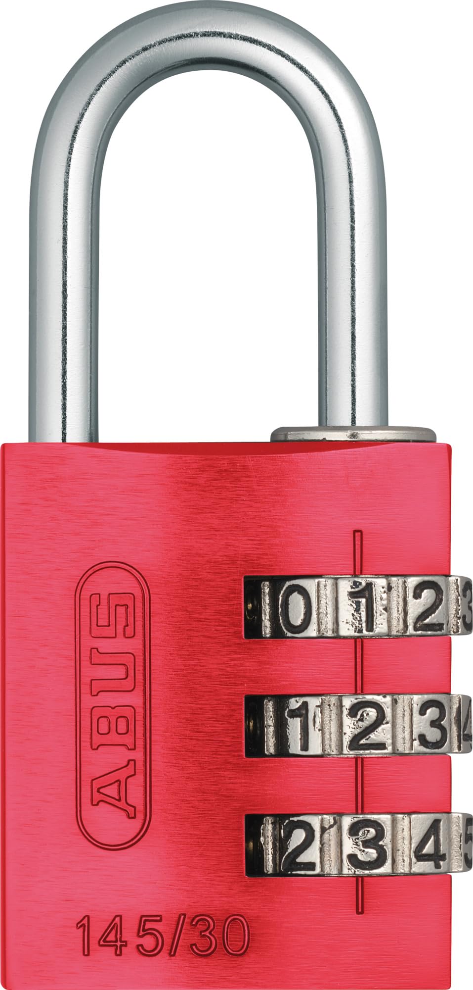 ABUS Red / 30 mm / Modern Combination Padlocks
