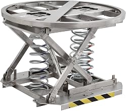 Global Industrial Spring-Actuated Pallet Carousel Skid Positioner, Stainless Steel