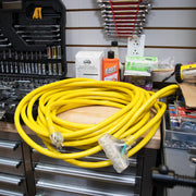Outdoor Extension Cord by DuroMax – XPC12025C, pvc, Yellow, Model XPC12025C