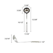 Thunder Group Medium / Silver / Classic Soup Ladles