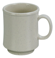 Ardis Coffee/Tea Mug by Yanco – 8 ounce, Melamine, Beige, Pack of 48, Model AD-908