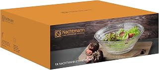 Spiegelau & Nachtmann, Ethnic 105230 Large Glass Bowl, Crystal Glass, Diameter 27.5 cm
