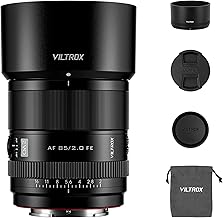 AF 85mm F2.0 EVO FE Lens for Sony E Mount, 85mm f/2.0 Auto Focus Portrait Full Frame Lens with STM Motor Compatible with Sony a7IV a7CII a7RV a7S III ZV-E10 II ZV-E10 a6700 a6400 a7iii a9 A1