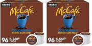 McCafe Colombian, Single Serve Coffee Keurig K-Cup Pods, Medium Roast, 96 Count (8 Packs of 24)