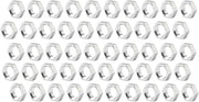 Allstar Performance ALL18294-50 3/4"-16 RH Hex Steel Jam Nuts 50 Pack