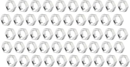 Allstar Performance ALL18294-50 3/4"-16 RH Hex Steel Jam Nuts 50 Pack