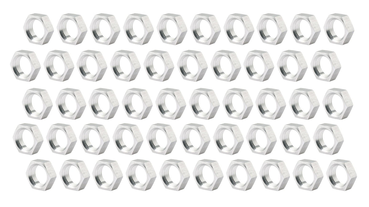 3/4"-16 RH Hex Steel Jam Nuts 50 Pack by Allstar Performance – Alloy Steel, Model ALL18294-50