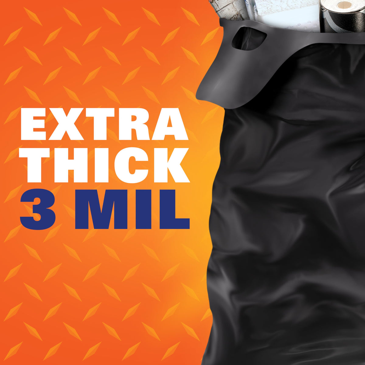 Hefty 26 Count (Pack of 2) / Black / 42 Gallon - 26 Count Trash Bags