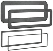 Metra Rings + DIN Spacer / Standard Packaging / 7.09 inches Radio Accessories