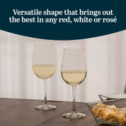 Libbey Tall Red & White 12 / 12 count / Vina Wine Glasses