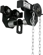 OZ Lifting Products Geared Beam Trolley, 2-Ton Capacity, Model# OZ2GBT
