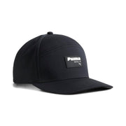 Puma New Age Men's Golf Hat by PUMA Golf – 97% Recycled Polyester, 3% Elastane, Puma Black-white Glow, Model 02797602-One Size